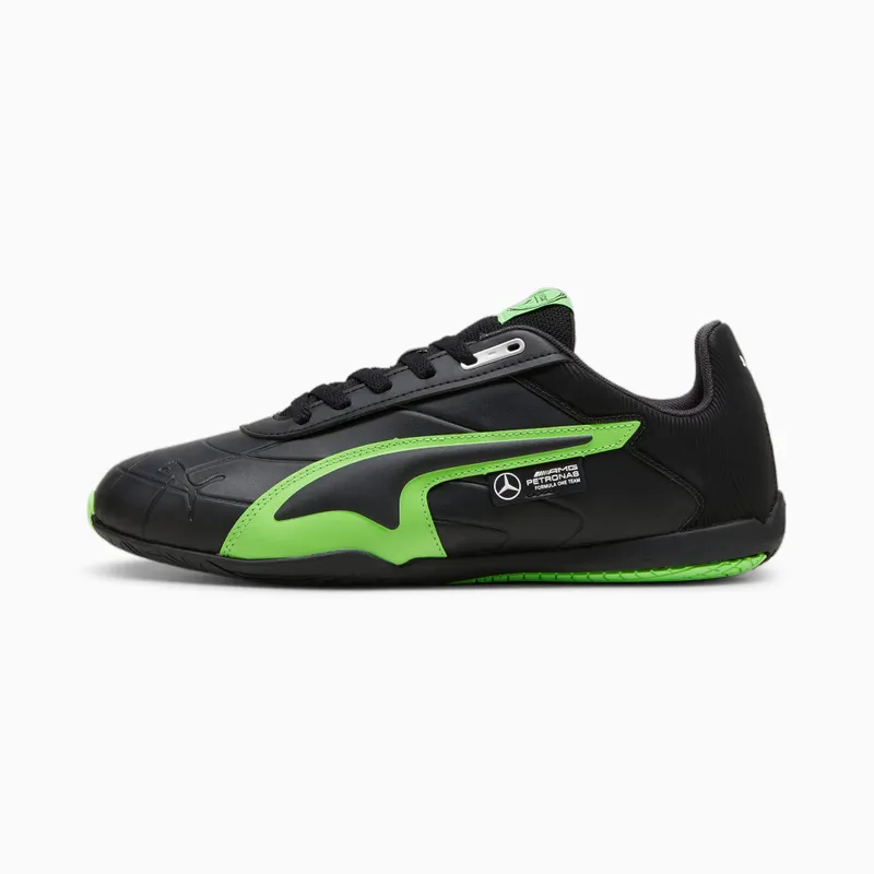 Puma Mercedes-AMG Petronas F1® Tune Cat unisex Zwart/Groen (308500-01)