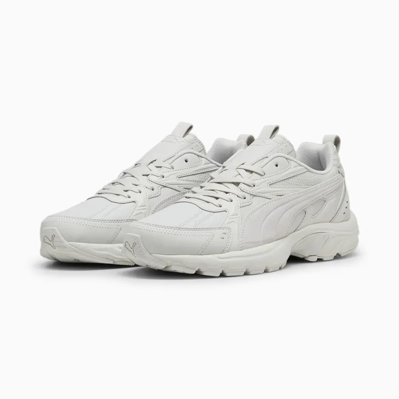Puma Milenio Tech Leather unisex Grijs/Wit (397825-02)