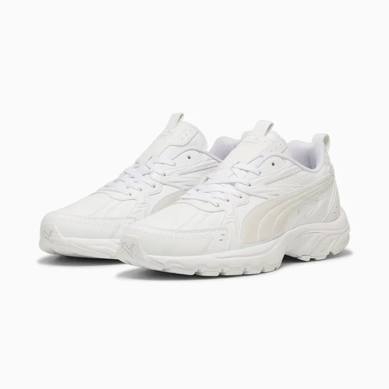 Puma Milenio Tech Leather unisex Wit/Grijs (397825-01)