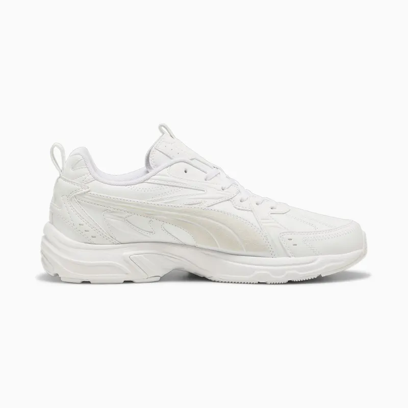 Puma Milenio Tech Leather unisex Wit/Grijs (397825-01)