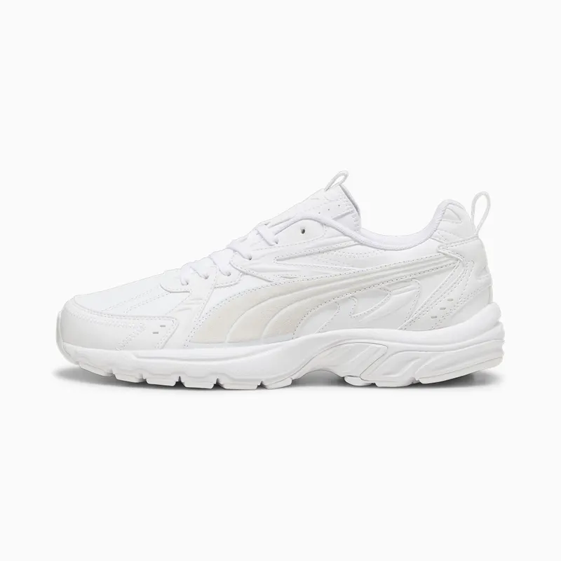 Puma Milenio Tech Leather unisex Wit/Grijs (397825-01)