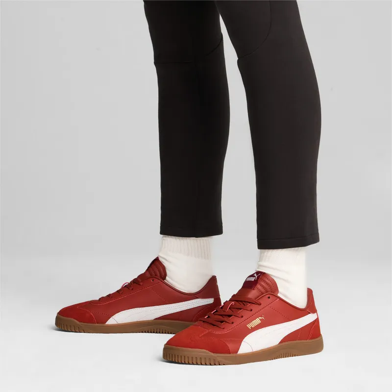 Puma Club 5v5 Rood/Wit/Goud (395104-10)