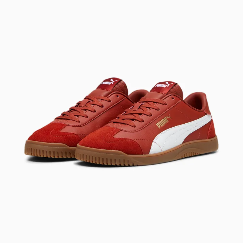 Puma Club 5v5 Rood/Wit/Goud (395104-10)