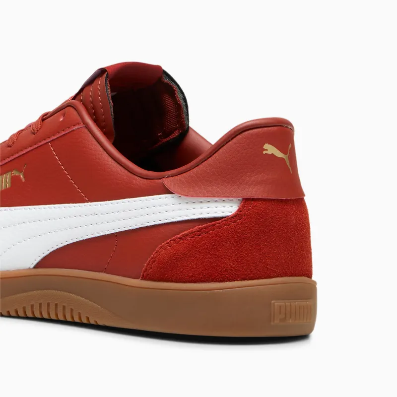 Puma Club 5v5 Rood/Wit/Goud (395104-10)
