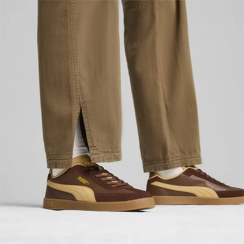 Puma Club II Era unisex Goud/Bruin (397447-01)