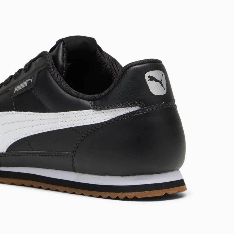 Puma Turino II unisex Zilver/Zwart/Wit (397452-01)