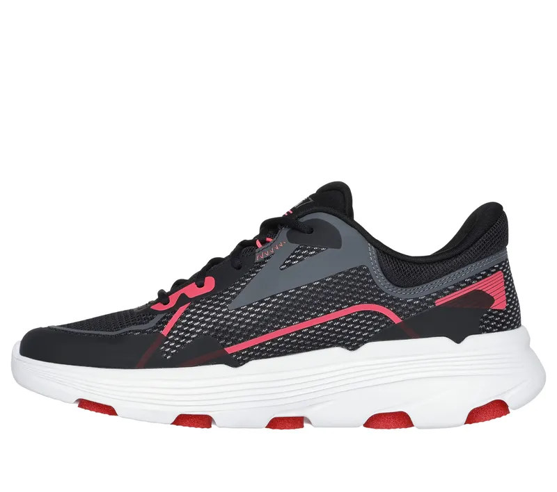 Skechers GO RUN 7.0 – Interval – Zwart / Heet Roze (129336-BKHP)