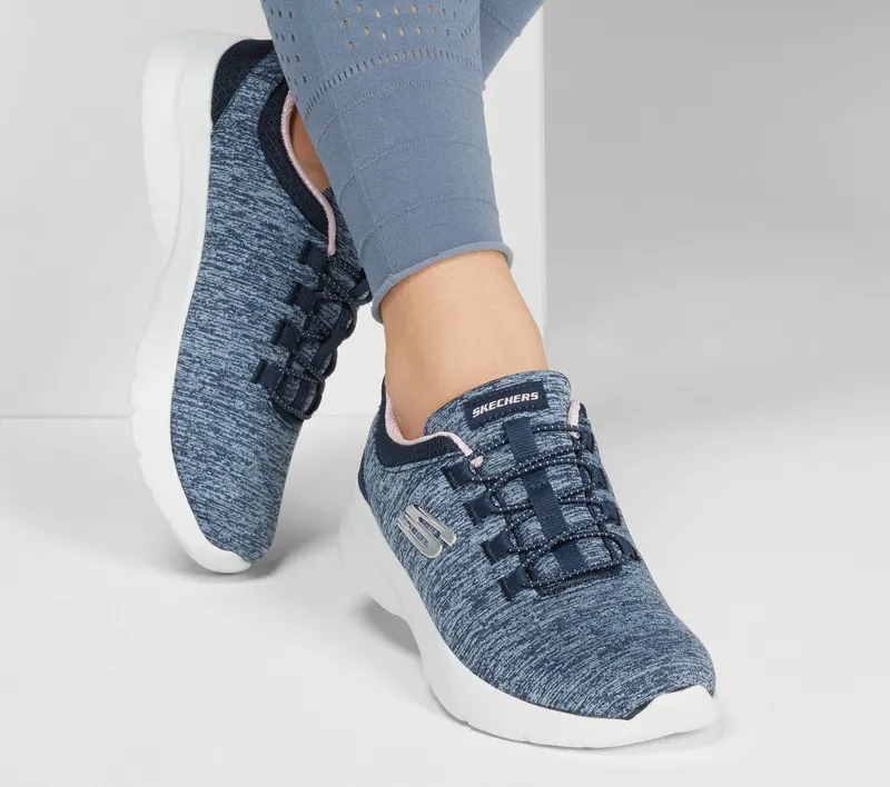Skechers Dynamight 2.0 – In a Flash – Marine / Roze (12965-NVPK)