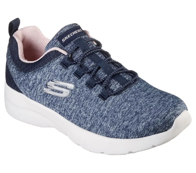 Skechers Dynamight 2.0 – In a Flash – Marine / Roze (12965-NVPK)