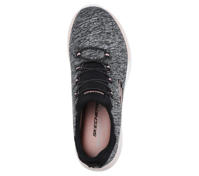 Skechers Dynamight – Break-Through – Zwart / Koraal (12991-BKCL)