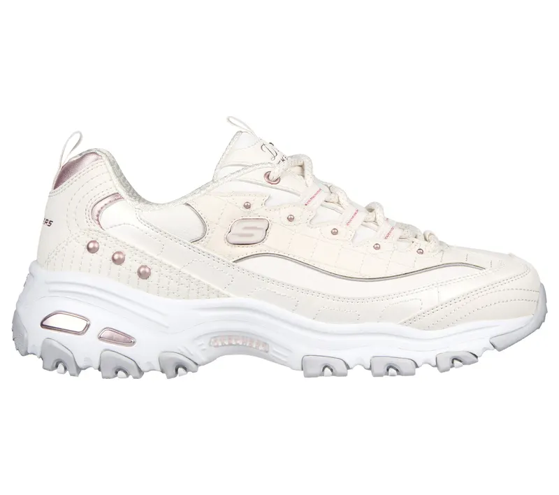 Skechers Skechers D’Lites – Wit / Lavendel (149267-WLV)