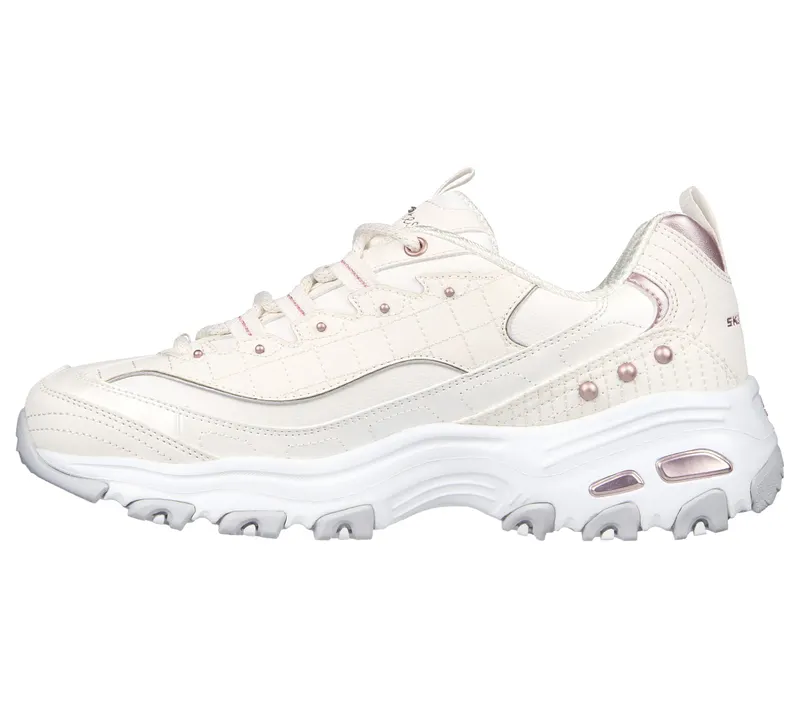 Skechers Skechers D’Lites – Wit / Lavendel (149267-WLV)