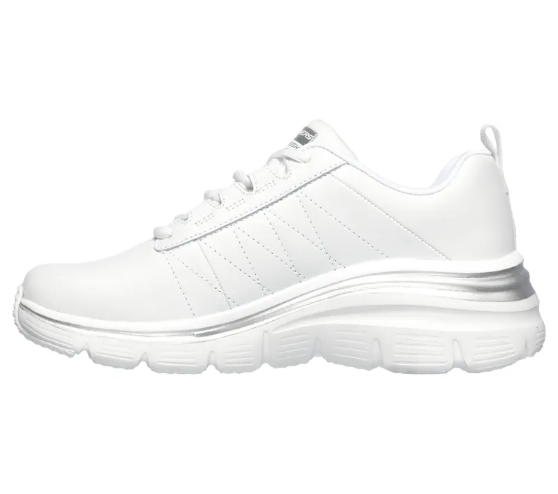 Skechers Fashion Fit – Effortless – Wit / Zilver (149473-WSL)