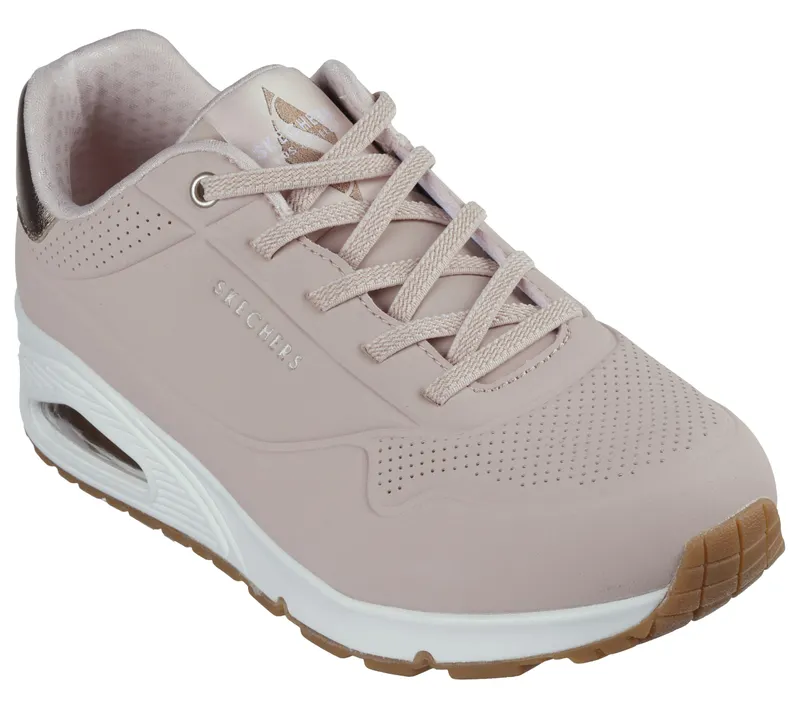 Skechers Uno – Shimmer Away – Blush Roze (155196-BLSH)