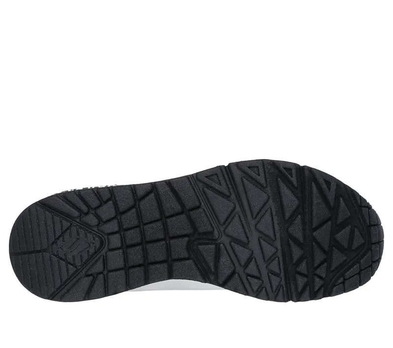 Skechers Jen Stark: Uno – Mini Drip – Wit / Zwart (177959-WBK)