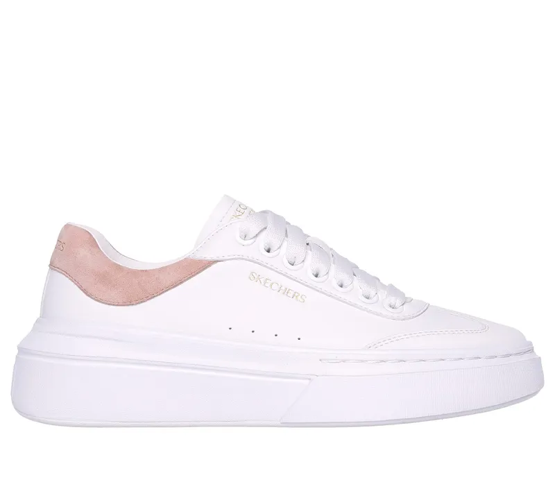 Skechers Cordova Classic – Wit / Roze (185060-WPK)