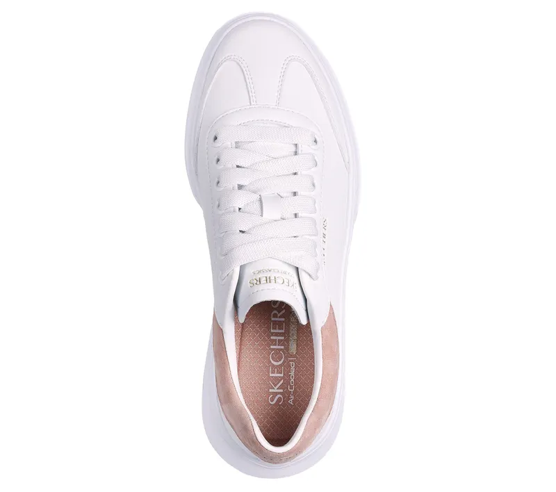 Skechers Cordova Classic – Wit / Roze (185060-WPK)