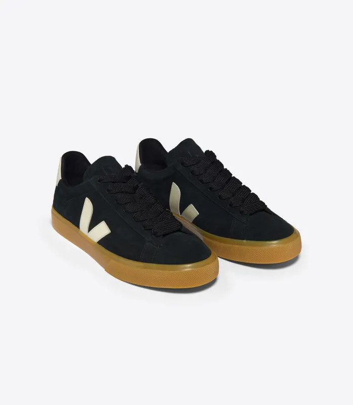 Veja CAMPO BOLD SUEDE BLACK PIERRE (CP0303692A)