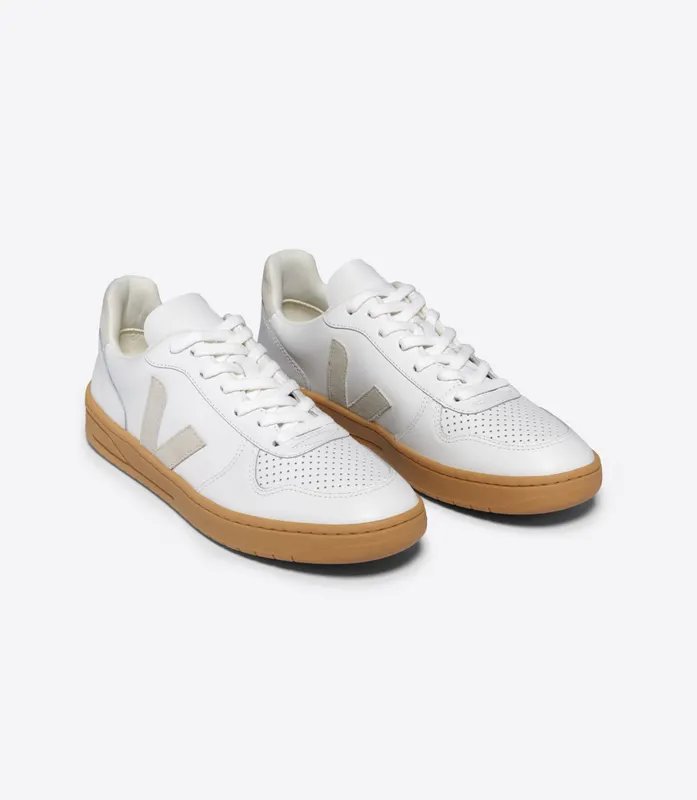 Veja V-10 LEATHER WHITE NATURAL (VX0203665A)