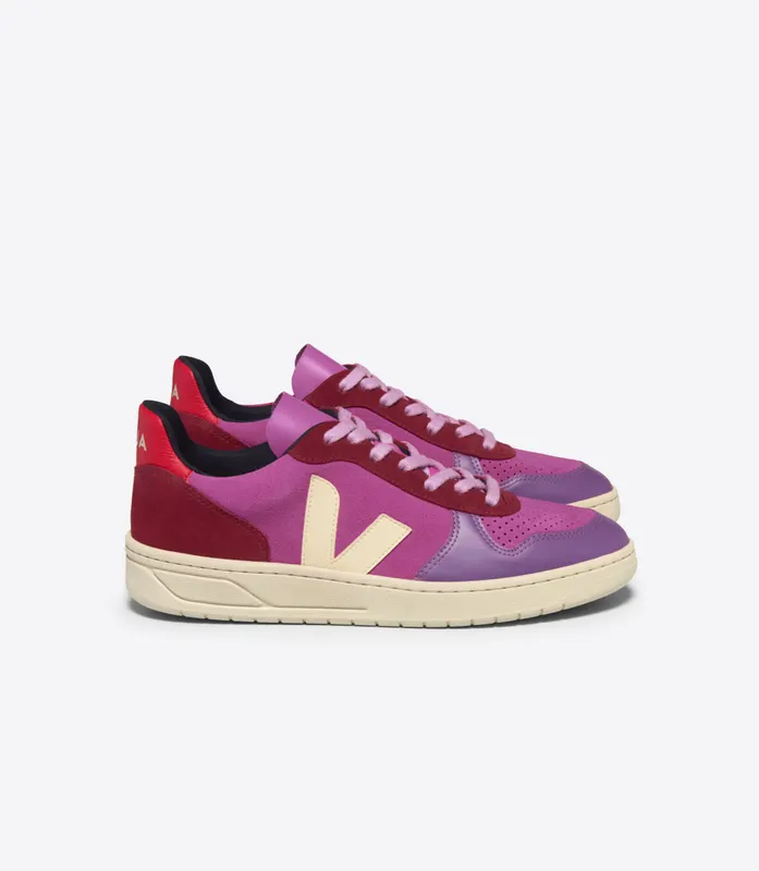 Veja V-10 SUEDE MULTICO ULTRAVIOLET CALCAIRE (VX0303668A)
