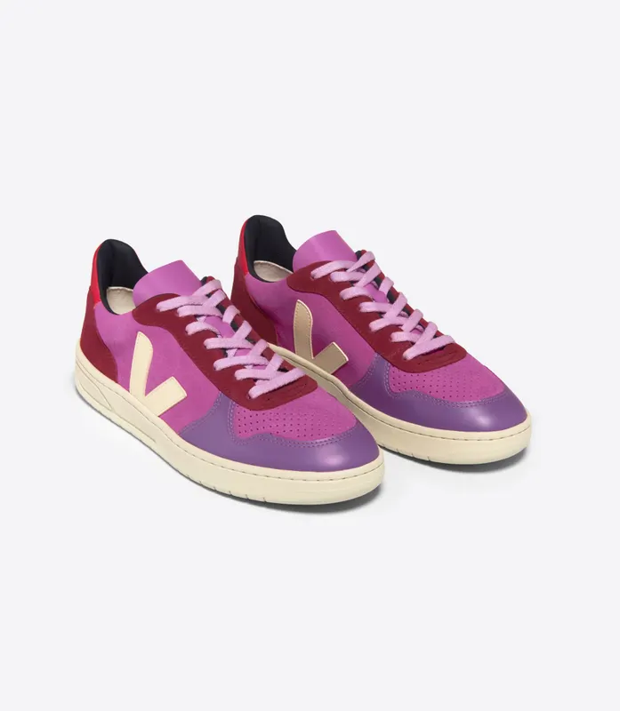 Veja V-10 SUEDE MULTICO ULTRAVIOLET CALCAIRE (VX0303668A)