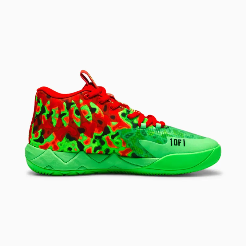 Puma MB.01 Thermal basketbalschoenen Groen/Rood (310508-01)