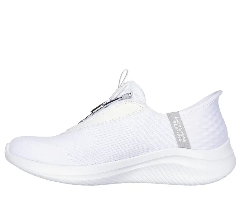 Skechers Skechers Slip-ins: Ultra Flex 3.0 – Sensational – Wit / Zilver (150458-WSL)