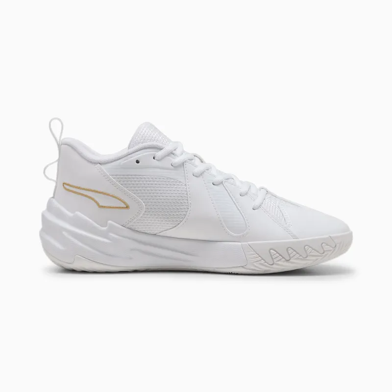 Puma Scoot Zeros basketbalschoenen uniseks Goud/Wit (311434-01)
