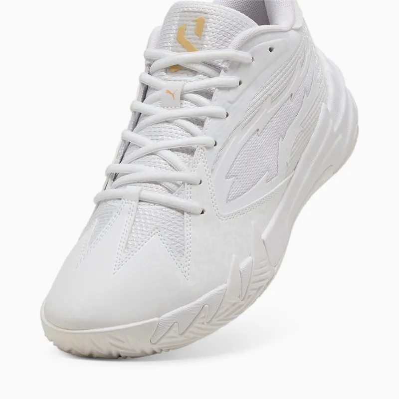 Puma Scoot Zeros basketbalschoenen uniseks Goud/Wit (311434-01)