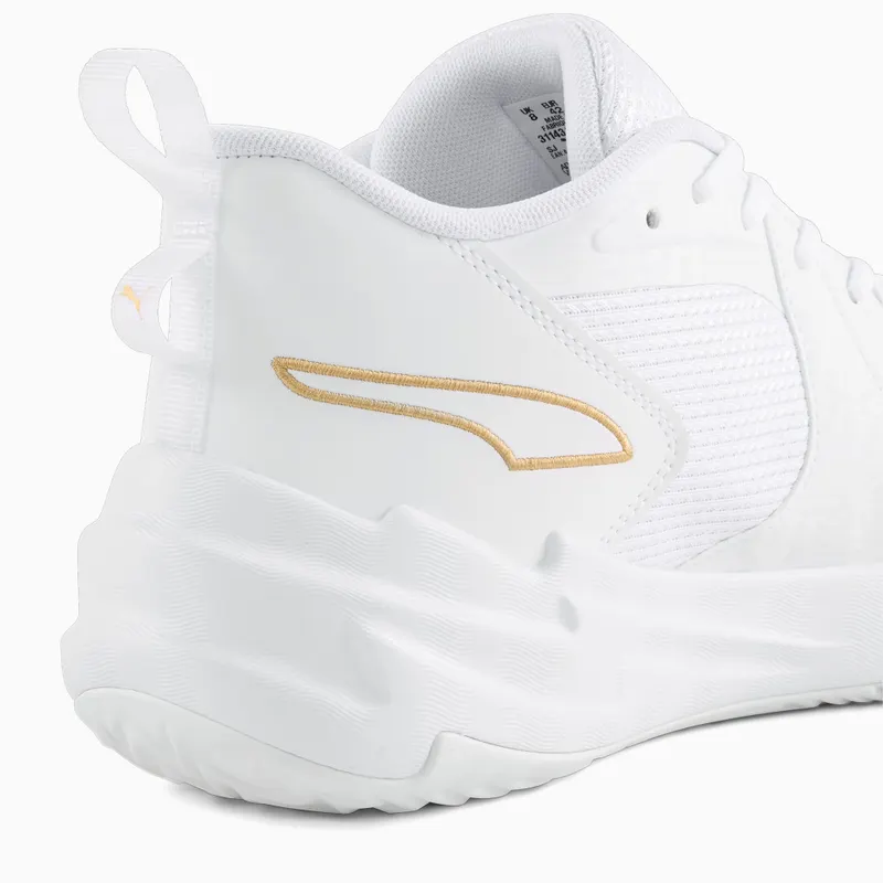 Puma Scoot Zeros basketbalschoenen uniseks Goud/Wit (311434-01)
