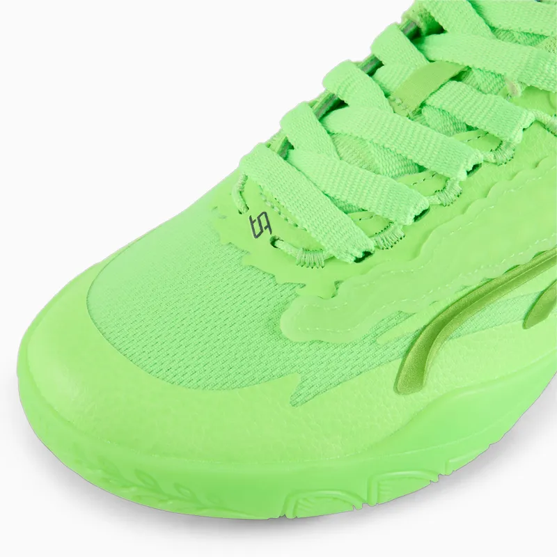Puma Stewie 3 Team basketbalschoenen Groen/Grijs (380068-09)