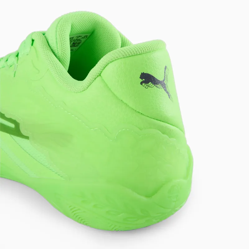 Puma Stewie 3 Team basketbalschoenen Groen/Grijs (380068-09)