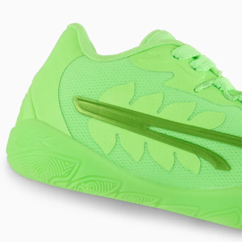 Puma Stewie 3 Team basketbalschoenen Groen/Grijs (380068-09)
