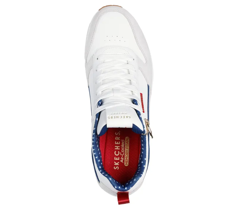 Skechers Uno – Victory Pack – Wit / Marine (183913-WNVR)