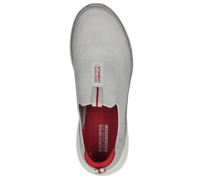 Skechers GO WALK 6 – Grijs / Rood (216202-GYRD)