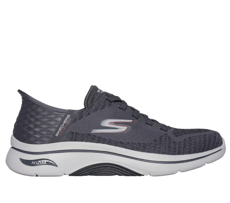 Skechers Skechers Slip-ins: Arch Fit 2.0 – Grand Select 2 – Houtskool / Rood (216601-CCRD)