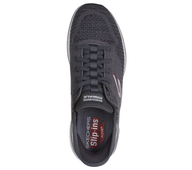 Skechers Skechers Slip-ins: Arch Fit 2.0 – Grand Select 2 – Houtskool / Rood (216601-CCRD)