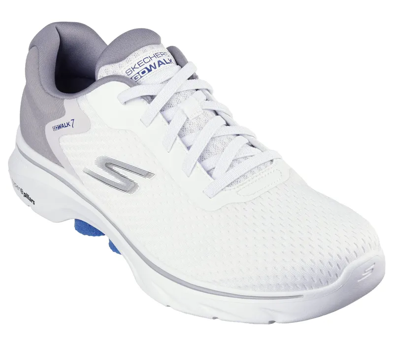 Skechers GO WALK 7 – The Construct – Wit / Grijs (216636-WGY)