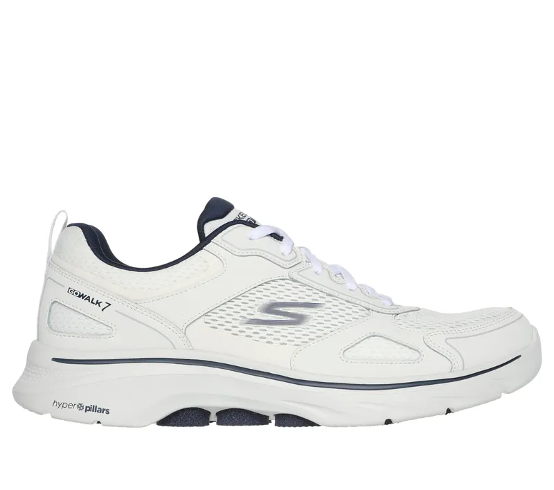Skechers GO WALK 7 – The Forefather – Wit / Marine (216640-WNV)
