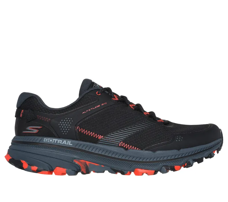 Skechers GO RUN Trail Altitude 2.0 – Cascade Canyon – Zwart / Koraal (220760-BKCL)