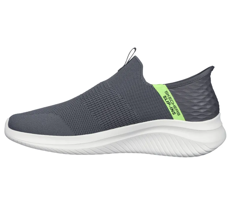 Skechers Slip-ins: Ultra Flex 3.0 – Viewpoint – Houtskool / Limoen (232451-CCLM)