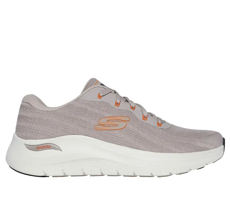 Skechers Arch Fit 2.0 – Road Wave – Taupe / Oranje (232701-TPOR)