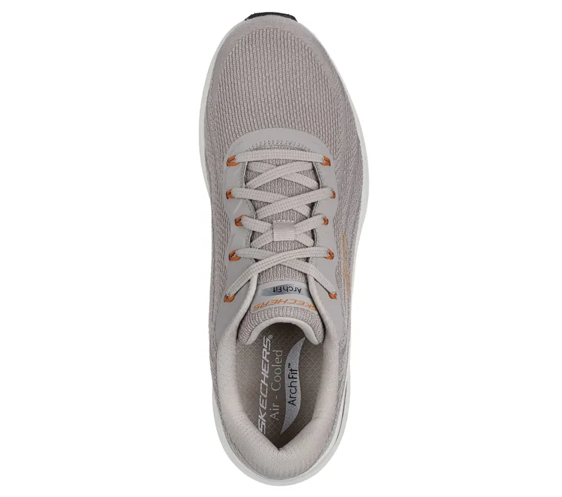 Skechers Arch Fit 2.0 – Road Wave – Taupe / Oranje (232701-TPOR)