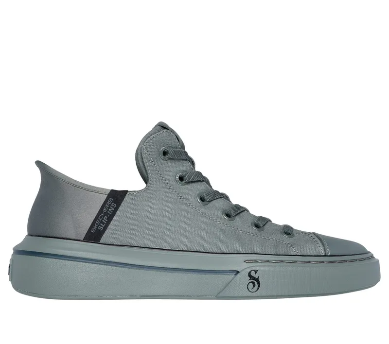 Skechers Skechers Slip-ins: Snoop One – Boss Life Canvas – Olijf (251026-OLV)