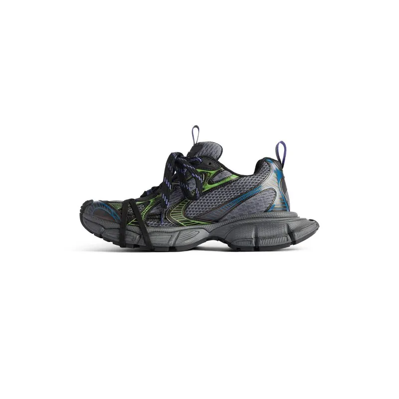 Balenciaga 3xl Sneaker Dark Green / Black / Blue / Green (734734W3XL51143)