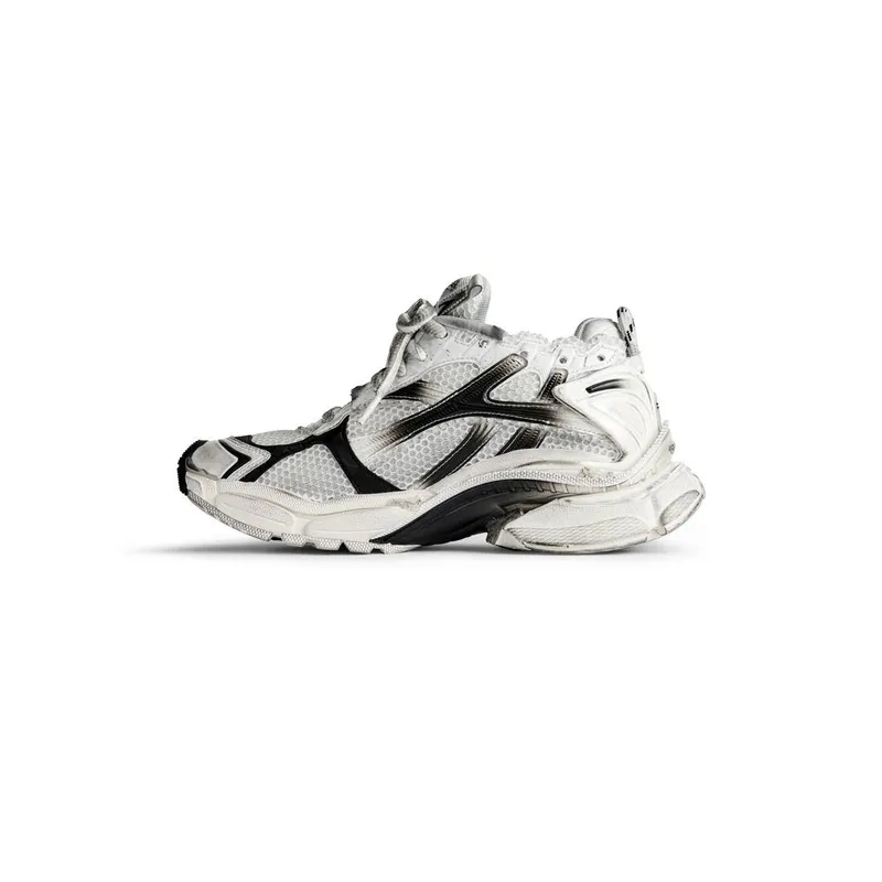 Balenciaga Runner Gradient Sneaker White / Black (772774WRUNG9010)