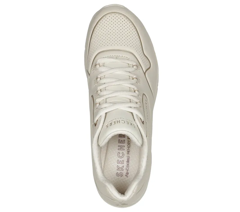 Skechers Uno 2 – Golden Trim – Gebroken Wit (155637-OFWT)