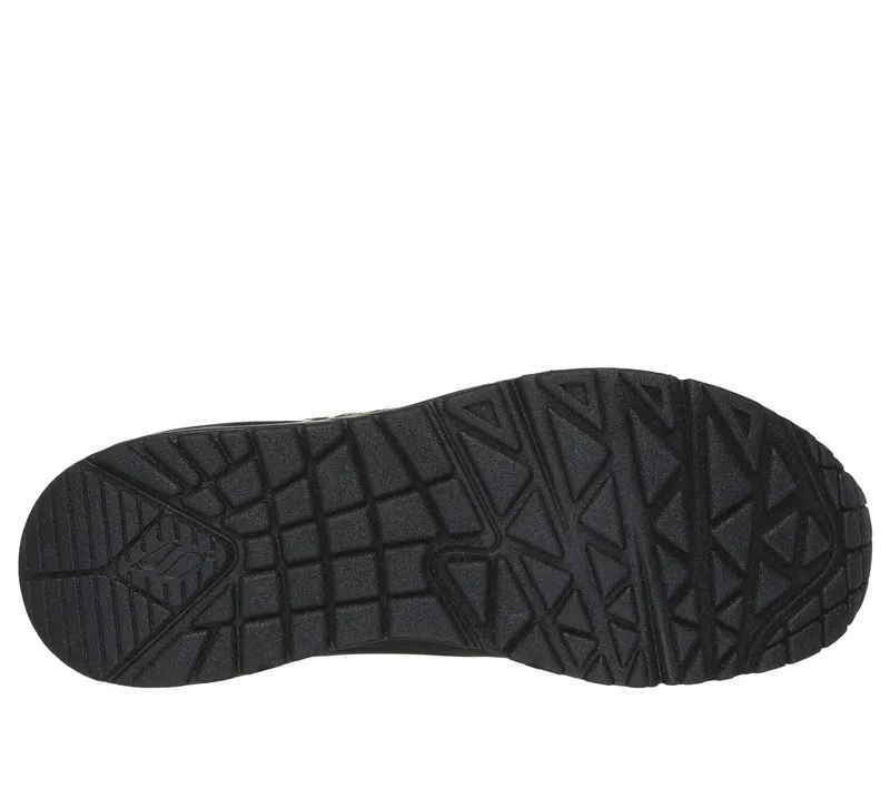 Skechers JGoldcrown: Uno – Golden Heart – Zwart / Goud (177975-BKGD)