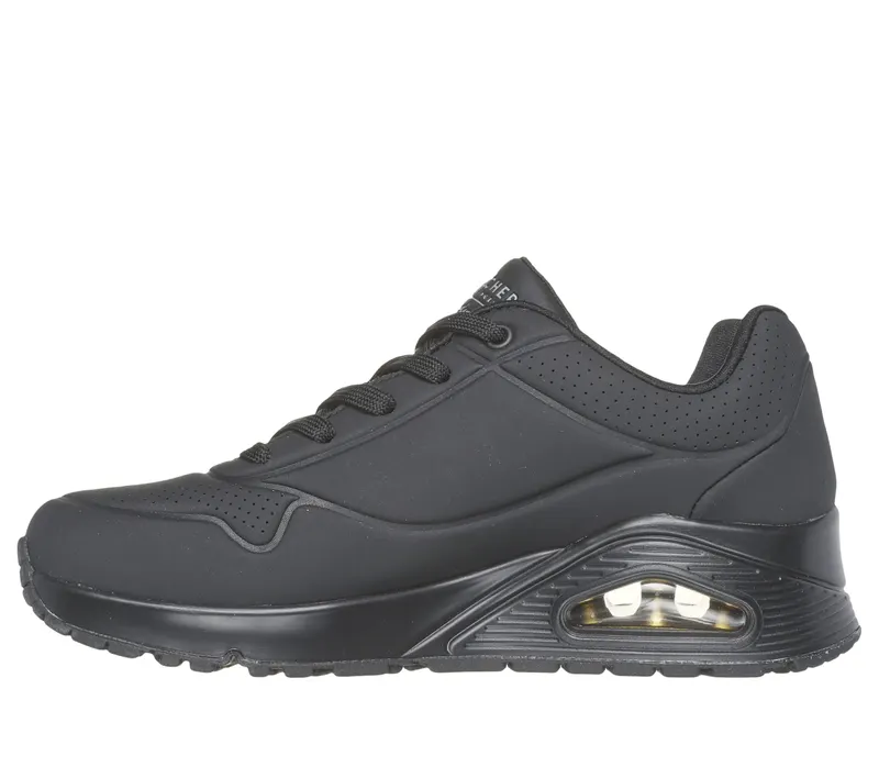 Skechers JGoldcrown: Uno – Golden Heart – Zwart / Goud (177975-BKGD)
