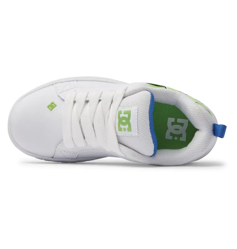 DC Shoes Court Graffik white/graffiti print (ADBS100207-WGF)